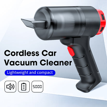 CARSUN C3088 car dual-use large suction 5000PA portable small gun-shaped vacuum cleaner