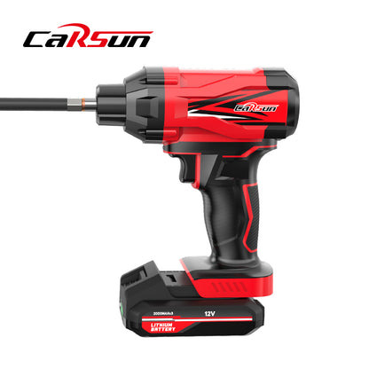 CARSUN C1811 Handheld Rechargeable Air Compressor Digital Car Automatic Tire Inflator
